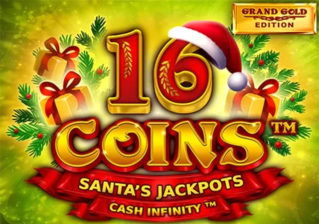 16 Coins Grand Gold Edition Santas Jackpots